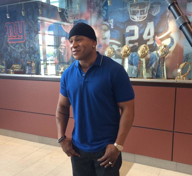 New York Giants: LL Cool J | Twitter/@Giants