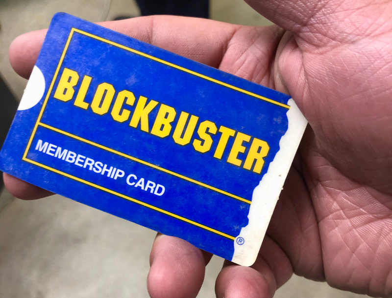 Blockbuster Card | Johnnie Rik/Shutterstock