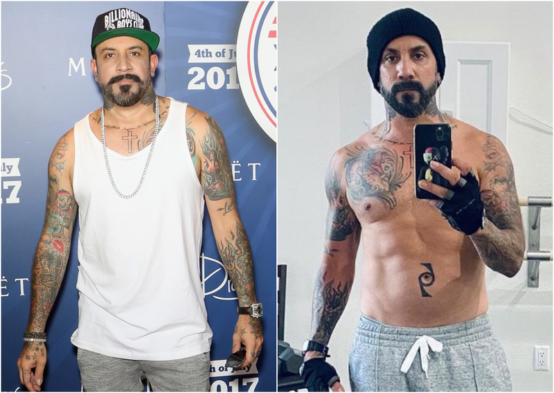 AJ McLean - 12 Kilo | Getty Images Photo by Gabe Ginsberg & Instagram/@aj_mclean