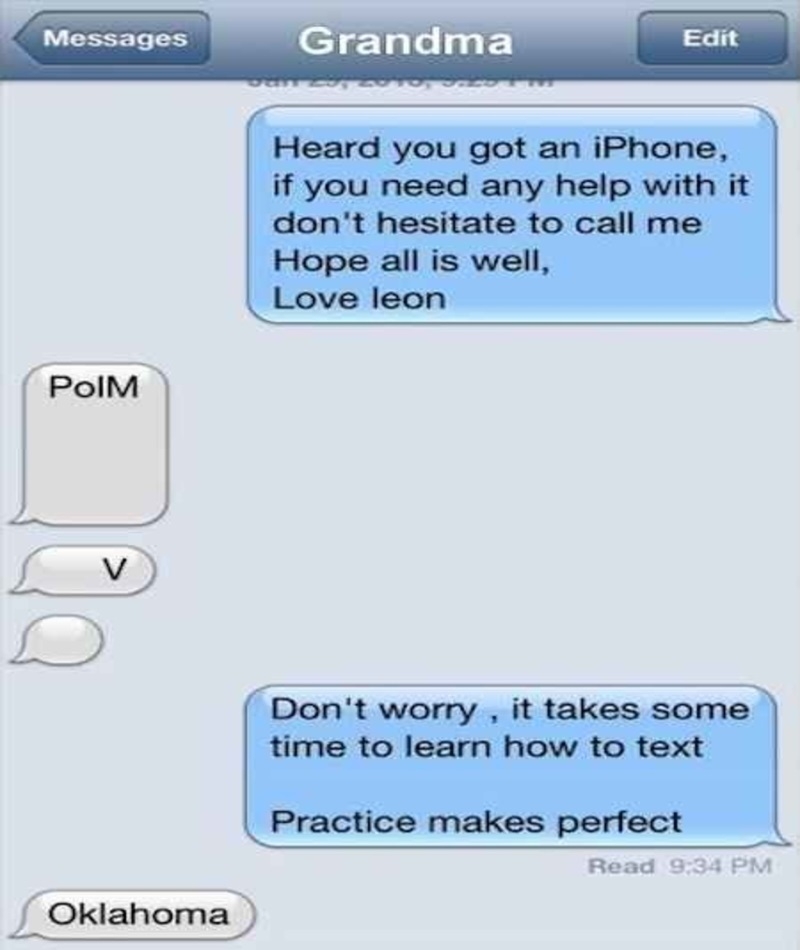 Grandma's iPhone | Imgur.com/3YmqJCN