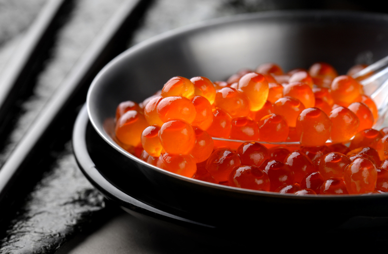 Salmon Eggs for Your Skin | Alamy Stock Photo