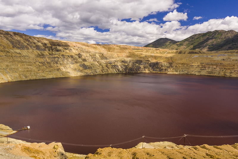 The Berkeley Pit, Montana | Shutterstock