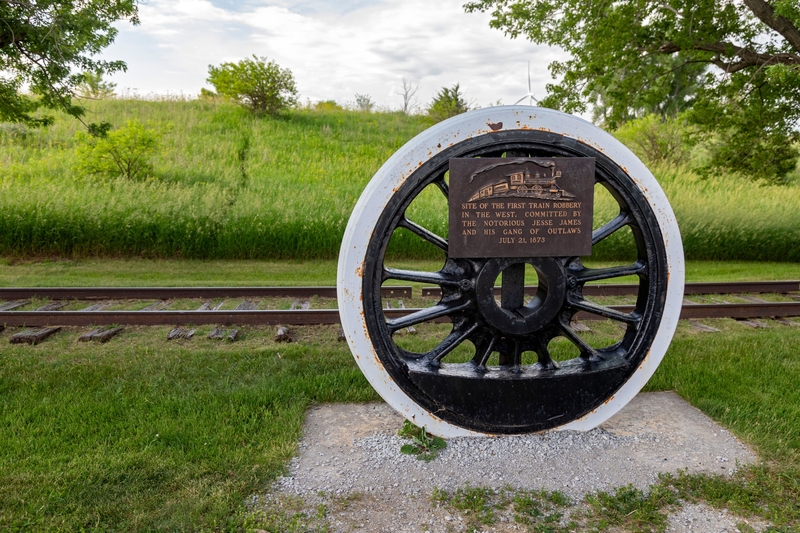 The Adair, Iowa, Train Robbery — $3,000 | Alamy Stock Photo