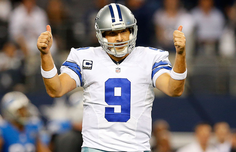 Tony Romo | Getty Images Photo by Tom Pennington