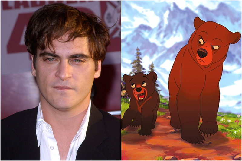 Joaquin Phoenix – Brother Bear | Shutterstock & MovieStillsDB