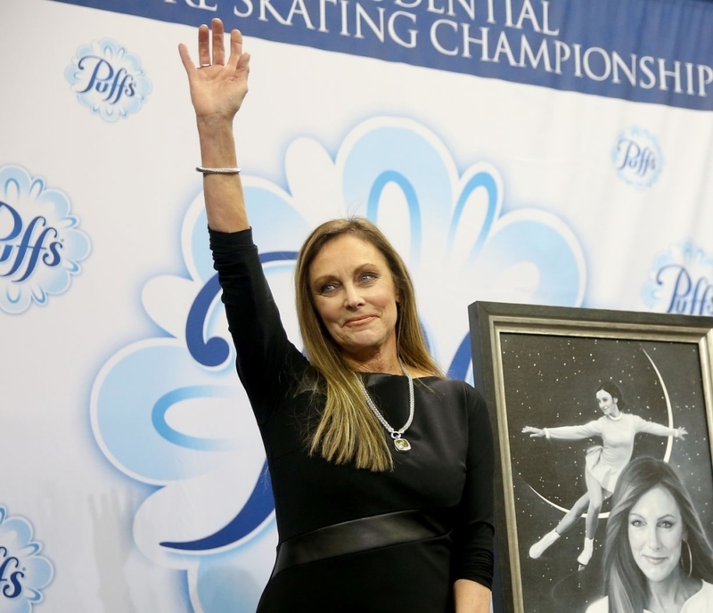 Peggy Fleming - Now | Getty Images Photo by Matthew Stockman