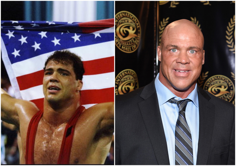 Kurt Angle | Getty Images Photo by Jed Jacobsohn & Dave Kotinsky