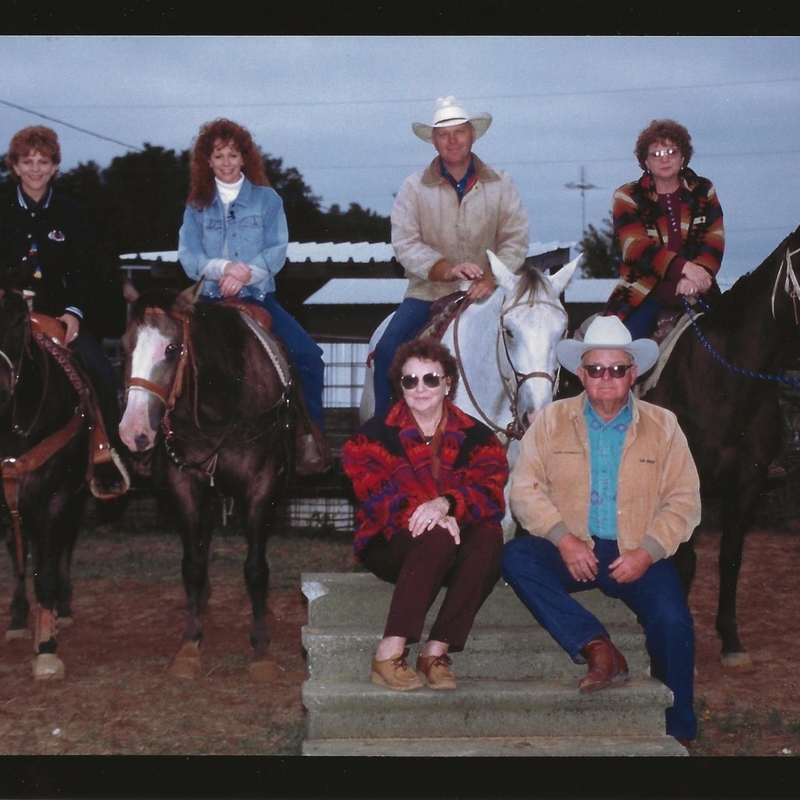 Ranches And Rodeos From an Early Age | Instagram/@reba