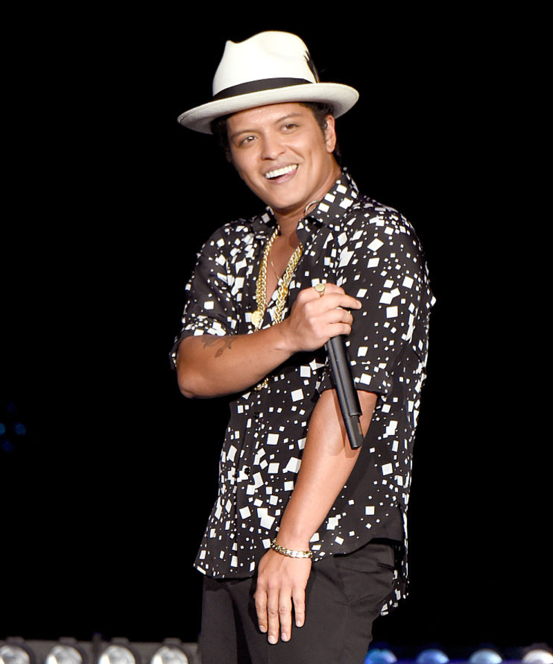 Bruno Mars | Getty Images Photo by Kevin Mazur