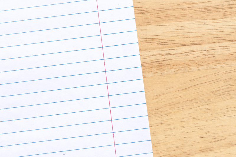 Notebook Margins | Shutterstock