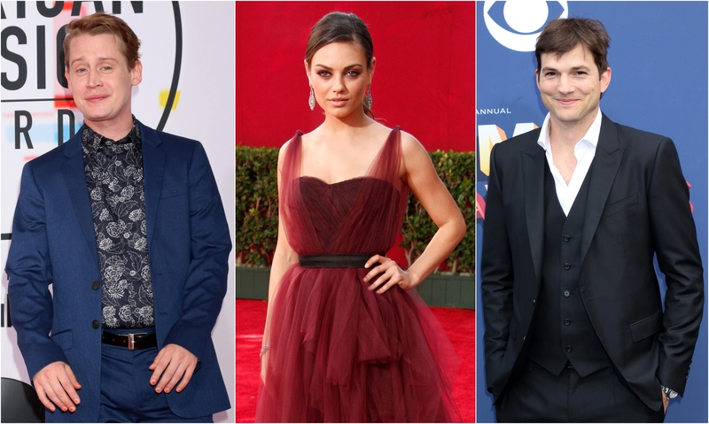 Milas Kunis: Macaulay Culkin & Ashton Kutcher | Shutterstock & Getty Images Photo by Jeff Vespa/WireImage