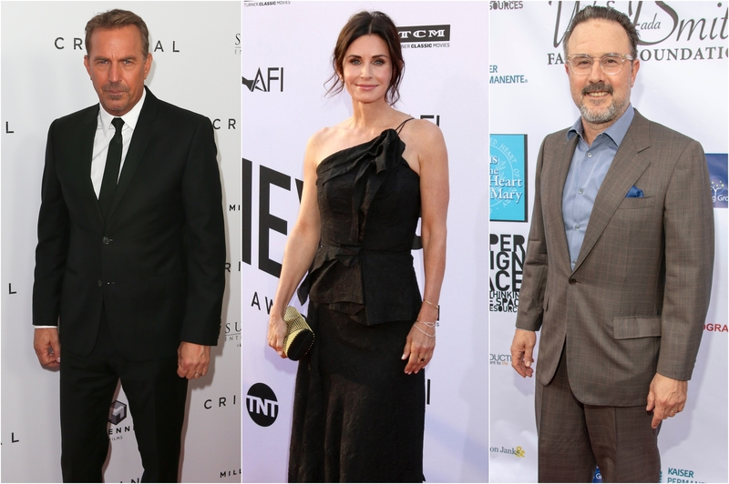 Courtney Cox: Kevin Costner & David Arquette | Shutterstock & Alamy Stock Photo