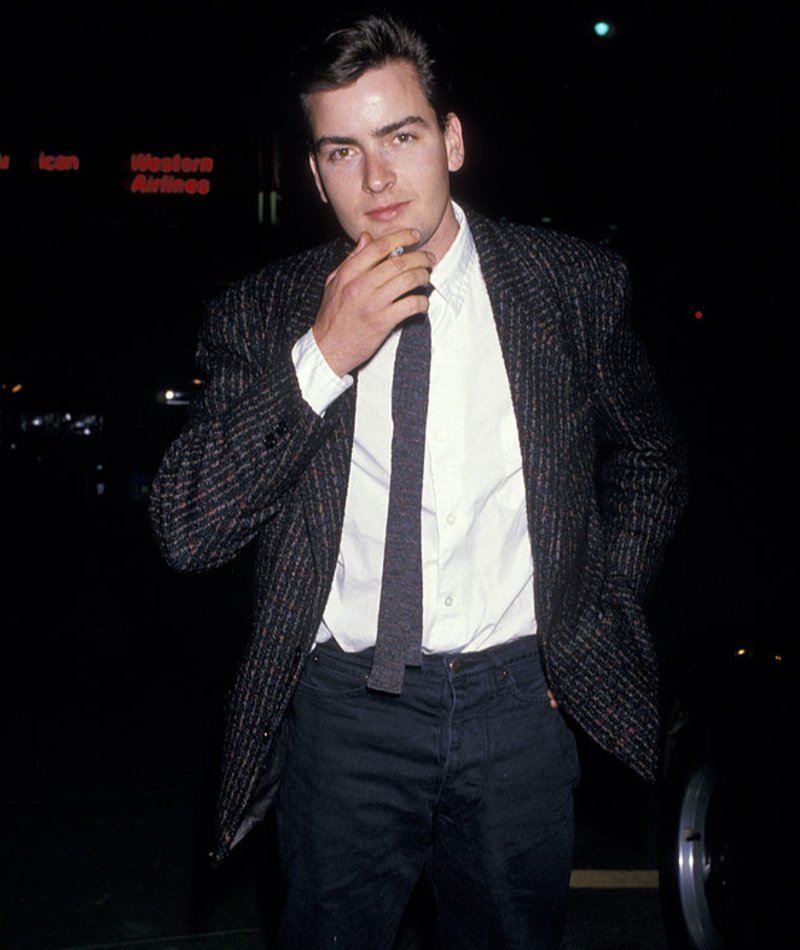 Charlie Sheen wollte eine Rolle in dem Film | Getty Images Photo by Ron Galella, Ltd.