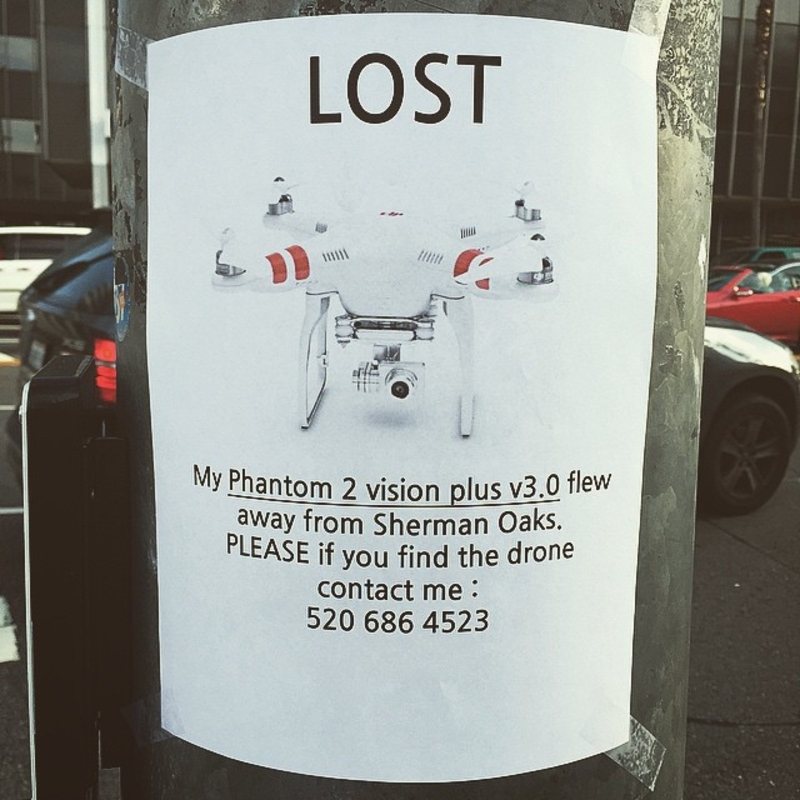 Wenn Drohnen alleine unterwegs sind | Instagram/@mattsugg