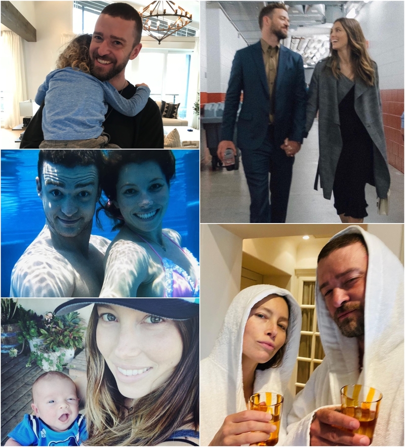 Alles, was Sie über die Liebesgeschichte von Jessica Biel und Justin Timberlake wissen müssen | Instagram/@justintimberlake & @jessicabiel