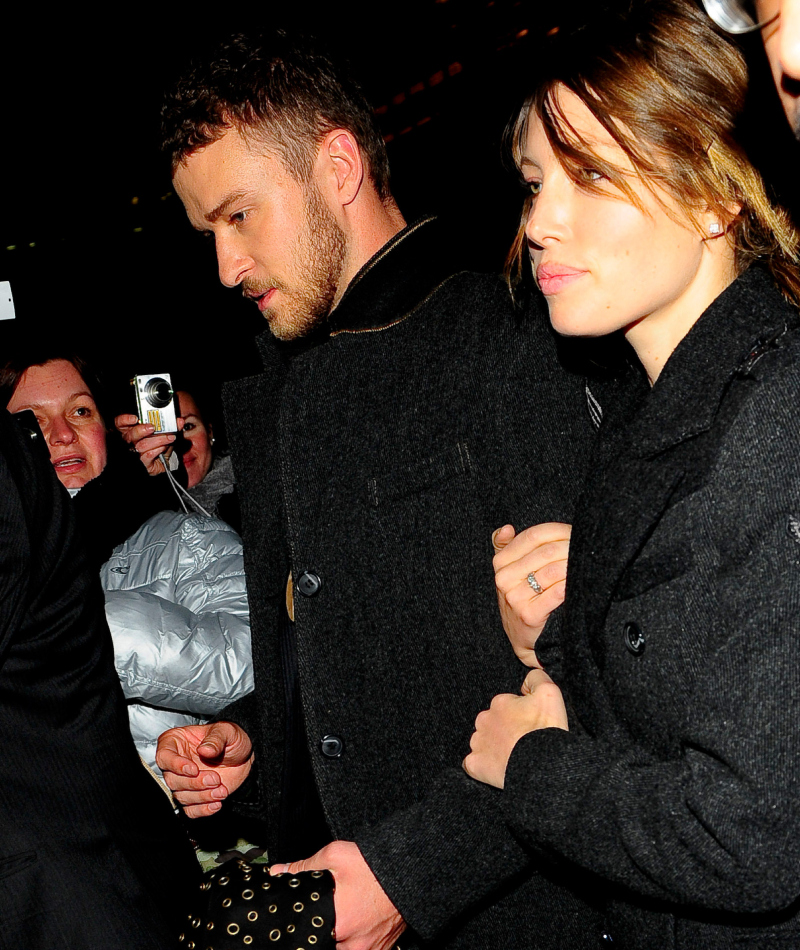 Justin Timberlake und Jessica Biel lernen sich kennen | Getty Images Photo by Ray Tamarra