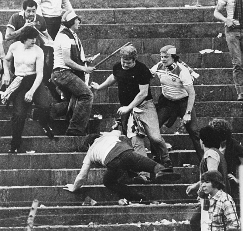 Die Hooligans sind angekommen | Getty Images Photo by Keystone