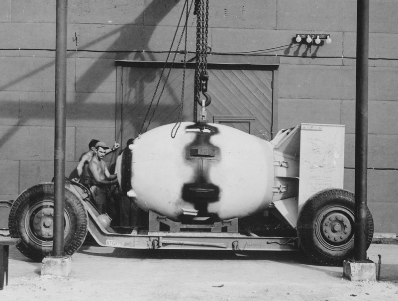 Die Fat-Man-Bombe | Alamy Stock Photo by World History Archive 