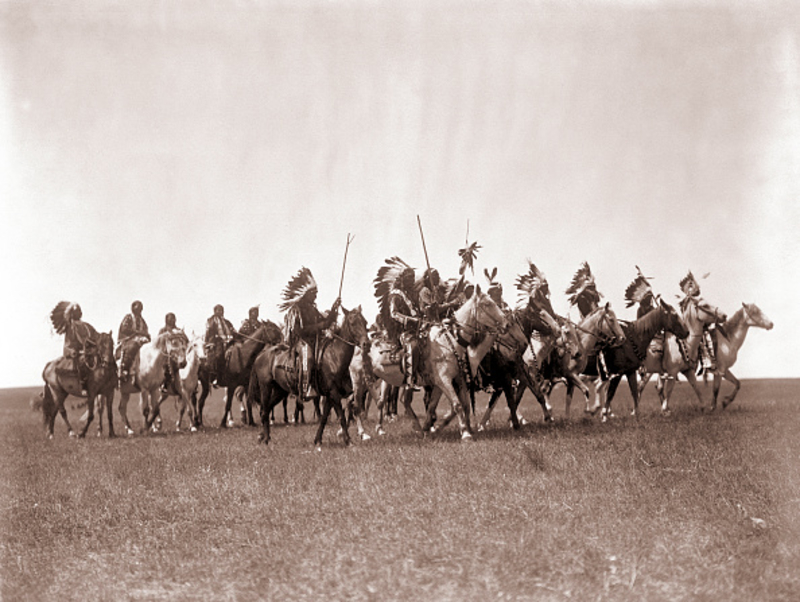 Brulé-Sioux Natives | Getty Images Photo by GraphicaArtis