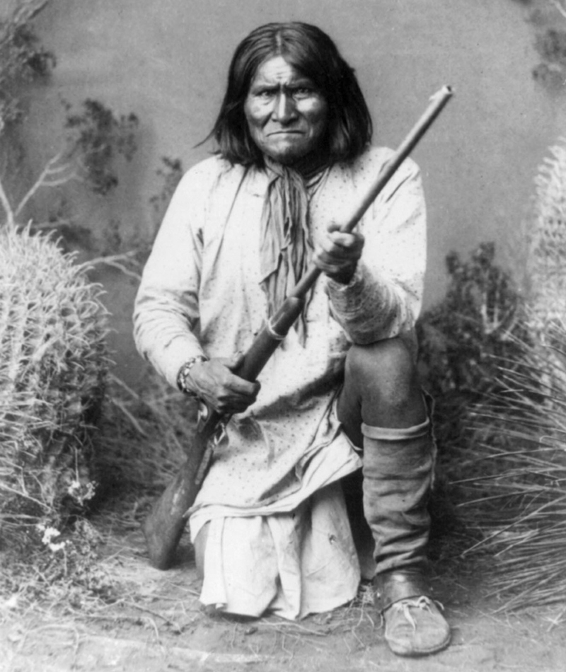 Geronimo, Führer der Chiricahua-Apachen | Alamy Stock Photo by GL Archive 