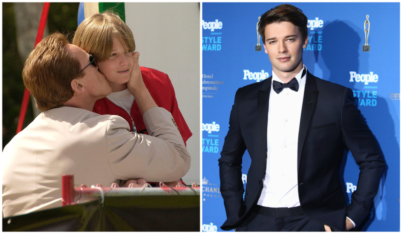 Der Sohn von Arnold Schwarzenegger: Patrick Schwarzenegger | Alamy Stock Photo & Getty Images Photo by Andreas Rentz