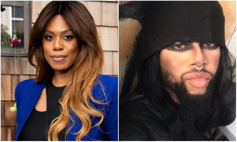 Laverne Cox und M Lamar | Getty Images Photo by Emma McIntyre & Instagram/@lamar_m_lamar