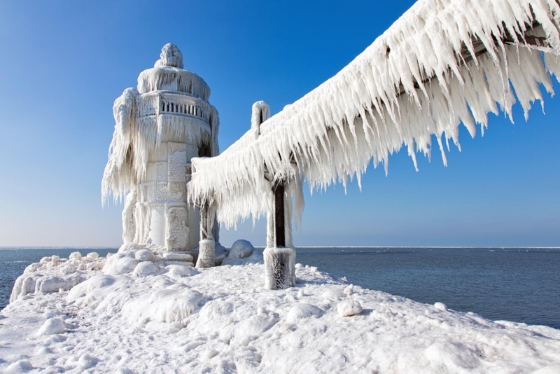 Ein Leuchtturm in Michigan | Alamy Stock Photo by Craig Sterken 