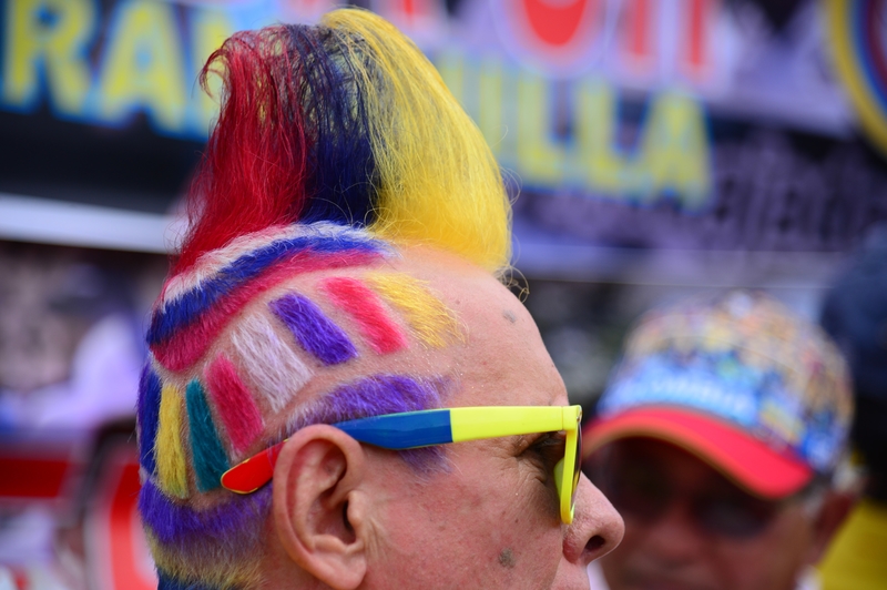 Farbe ist sehr wichtig, um wahrgenommen zu werden | Getty Images Photo by RAUL ARBOLEDA/AFP 