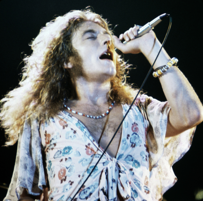 Robert Plant der Gruppe Led Zeppelin | Alamy Stock Photo