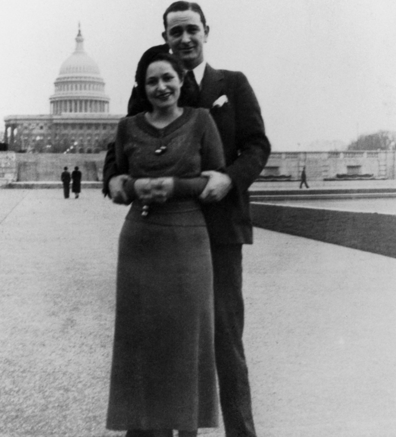Lyndon Baines Johnson und Lady Bird Taylor | Alamy Stock Photo