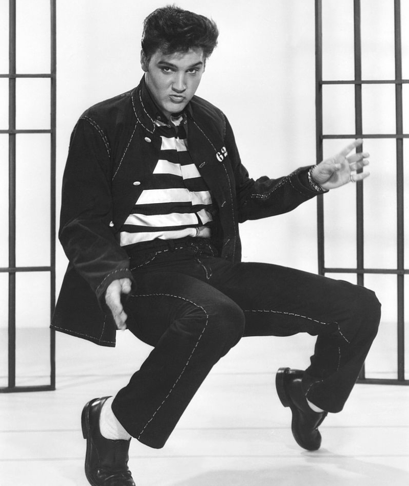 Elvis Presley in Jailhouse Rock | Getty Images Photo by Metro-Goldwyn-Mayer/Sunset Boulevard