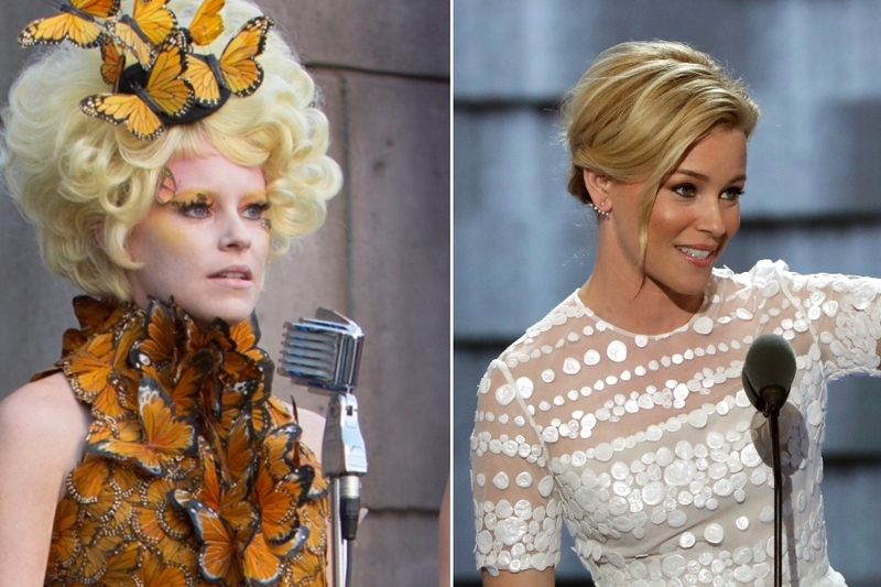 Effie Trinket (Elizabeth Banks) | MovieStillsDB & Getty Images Photo by Alex Wong