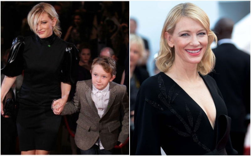 Roman Robert Upton & Cate Blanchett | Getty Images Photo by Don Arnold/WireImage & Alamy Stock Photo by dpa picture alliance