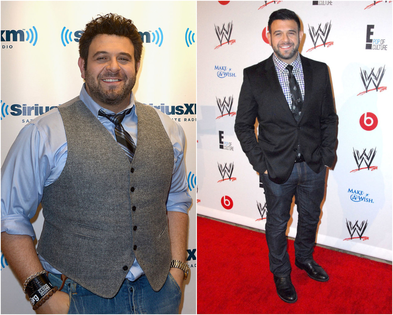 Adam Richman – 70 Pounds | Getty Images Photo by Gustavo Caballero & Barry King/FilmMagic