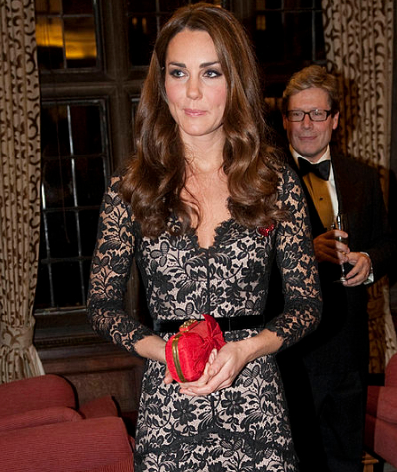 Vestido negro de Temperley London - Noviembre 2012 | Getty Images Photo by Eddie Mulholland - WPA Pool