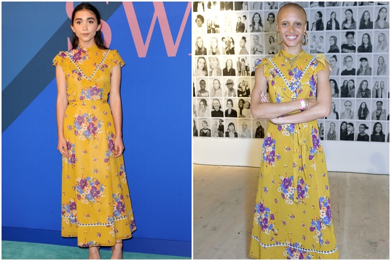 Rowan Blanchard Vs. Adwoa Aboah | Alamy Stock Photo by Kristin Callahan/Everett Collection Inc & Getty Images Photo by David M Benett