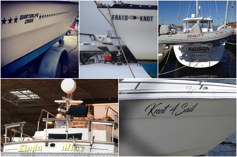 Nombres de barcos que te harán reír | Instagram/@jimmmyyyy & @cbcjanerobertson & Imgur.com/OnQ8dit & Twitter/@hammerman1993 & Flickr Photo by bert knottenbeld