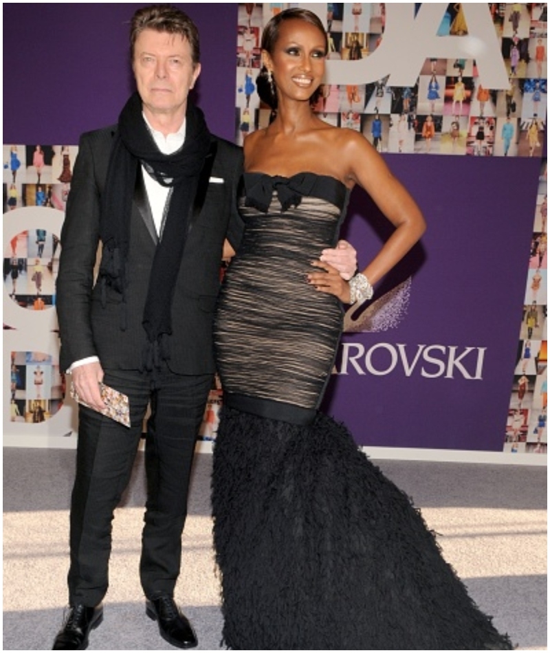 Bowie e Iman, el dúo dinámico | Getty Images Photo by CLINT SPAULDING/Patrick McMullan