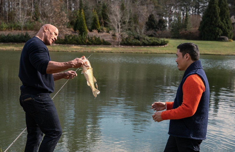 Es un pescador aficionado | Instagram/@therock