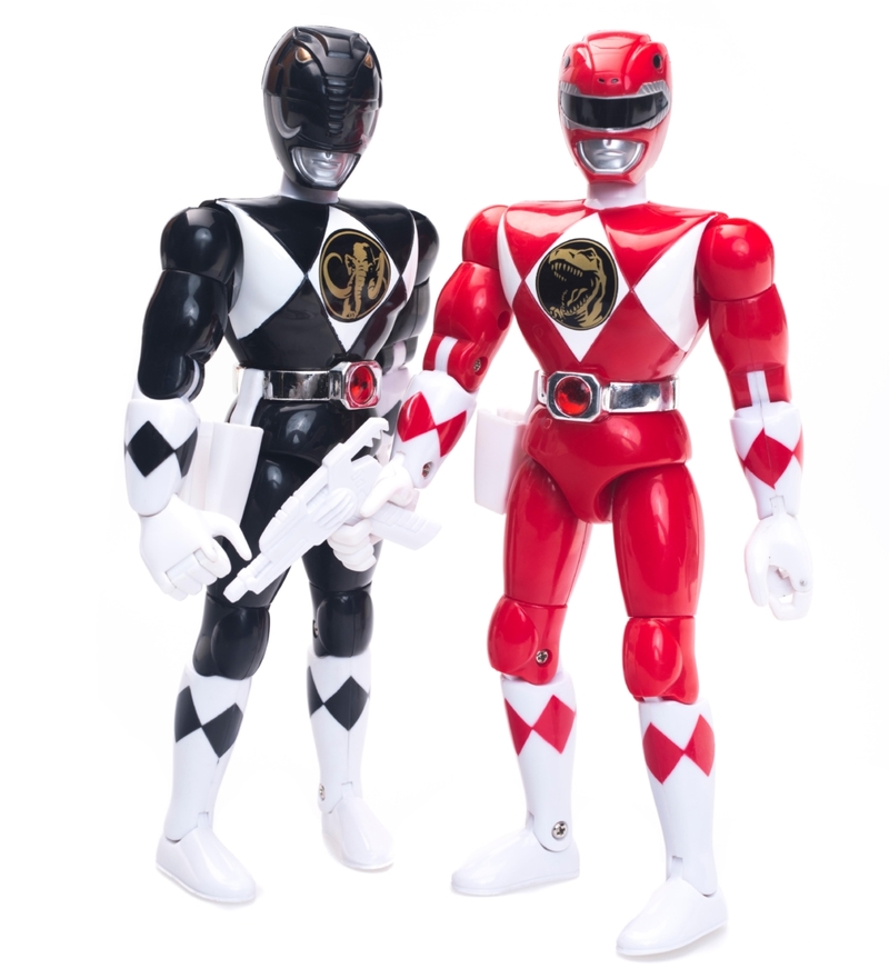 Figuras de acción de los Power Rangers | Alamy Stock Photo by Chris Willson