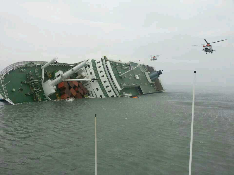 El terrible accidente del ferry | Getty Images Photo by The Republic of Korea Coast Guard