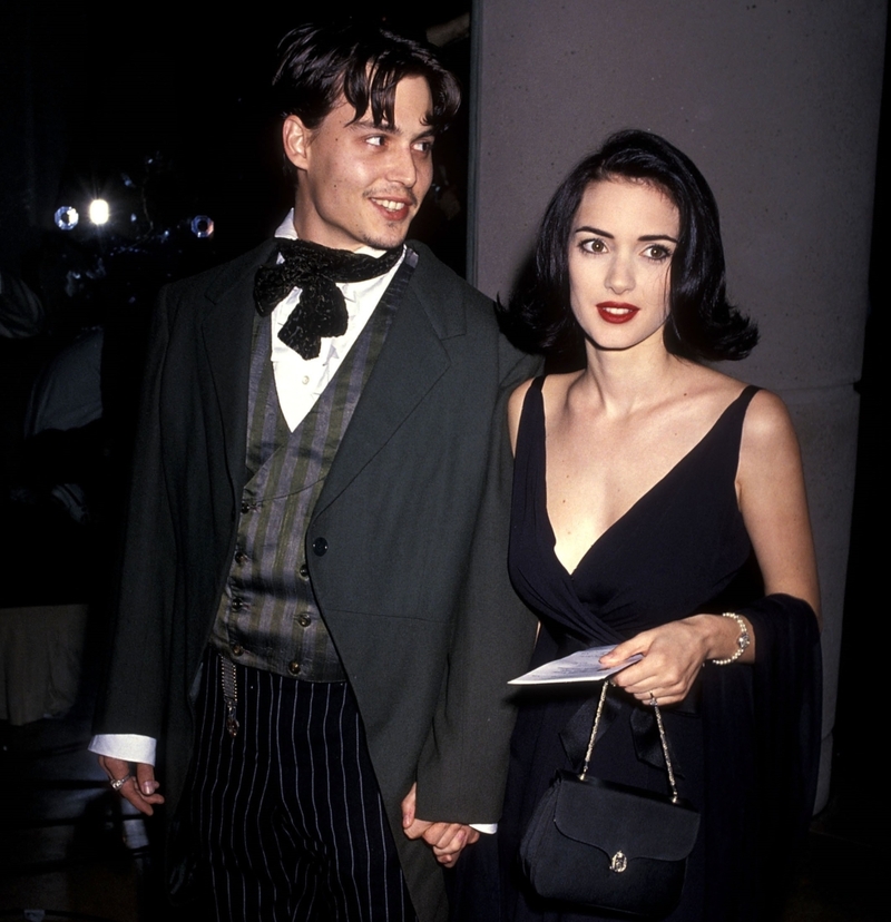 Winona Ryder y Johnny Depp | Getty Images Photo by Ron Galella, Ltd.