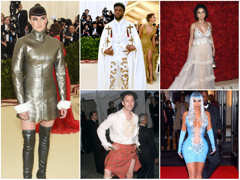 Los mejores y peores outfits de la Met Gala a lo largo de los años – Parte 2 | Getty Images Photo by Jamie McCarthy & Dia Dipasupil/WireImage & Dimitrios Kambouris/MG18/The Met Museum/Vogue & Evan Agostini & Robert Kamau/GC Images