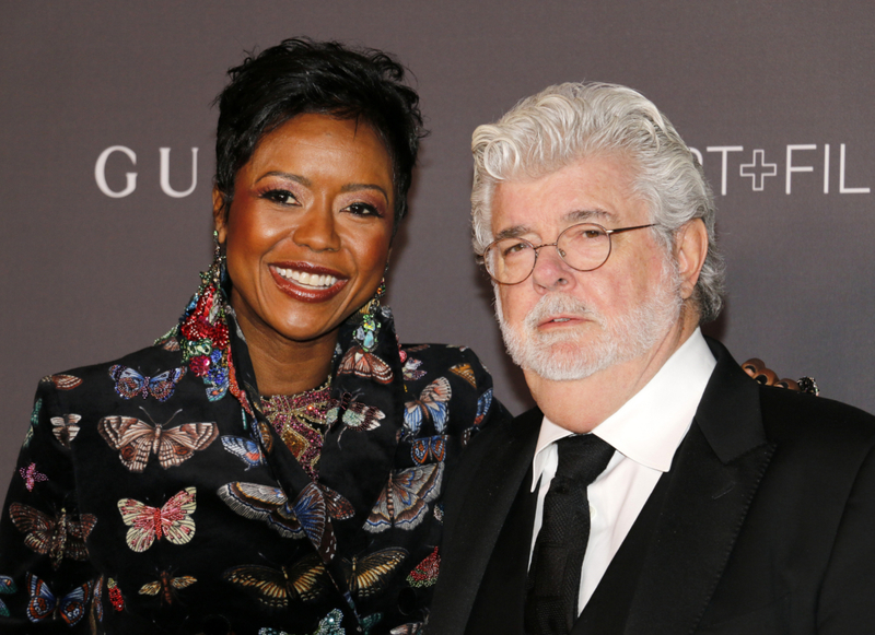 George Lucas y Mellody Hobson | Tinseltown/Shutterstock