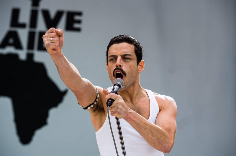 Rami Malek como Freddie Mercury en Bohemian Rhapsody | Alamy Stock Photo by Twentieth Century Fox/Entertainment Pictures
