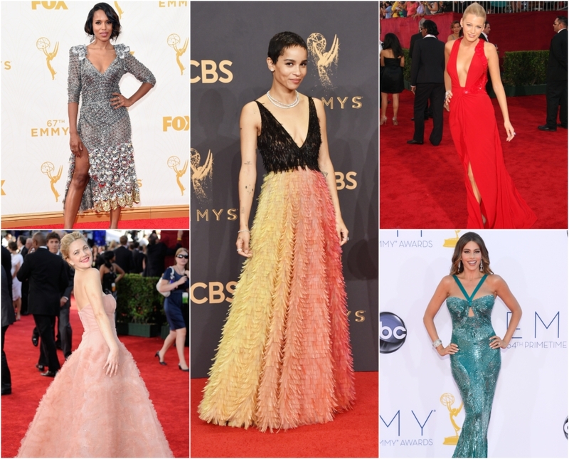 Deslumbrantes e imperdibles vestidos de las 50 ediciones de los premios Emmy | Getty Images Photo by Jason Merritt/TERM & Alberto E. Rodriguez & Frazer Harrison & Kevork Djansezian