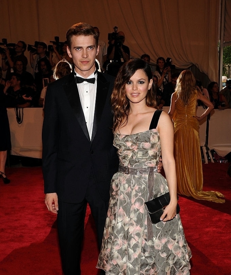 Los adorables Rachel Bilson y Hayden Christensen | Getty Images Photo by Larry Busacca