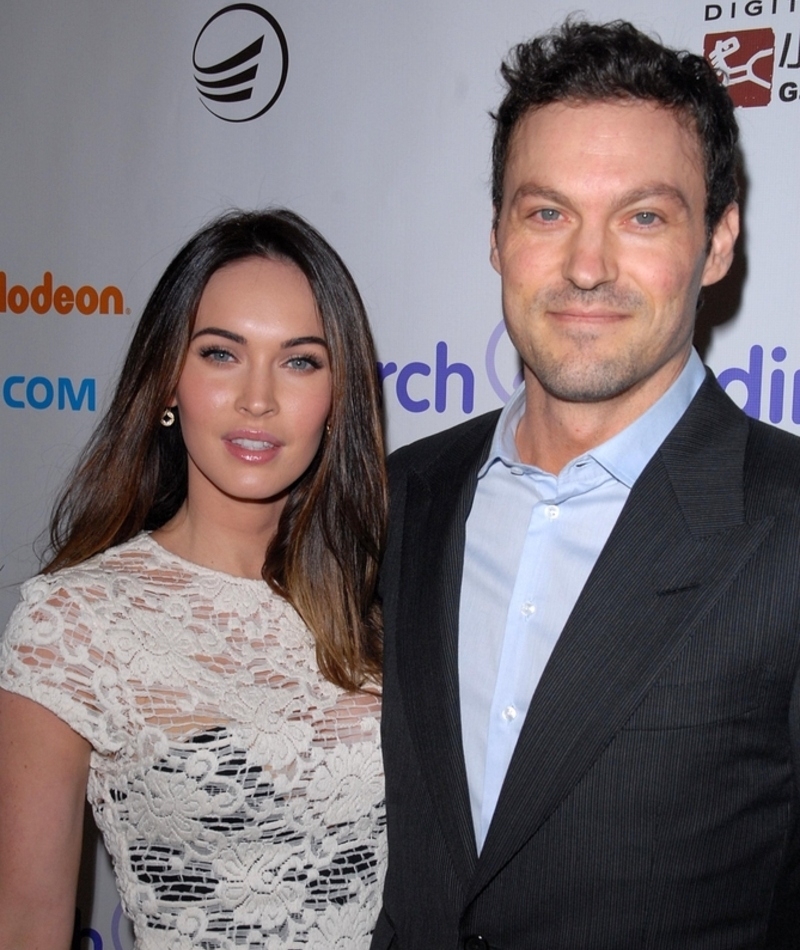 Brian Austin Green y Megan Fox | Shutterstock