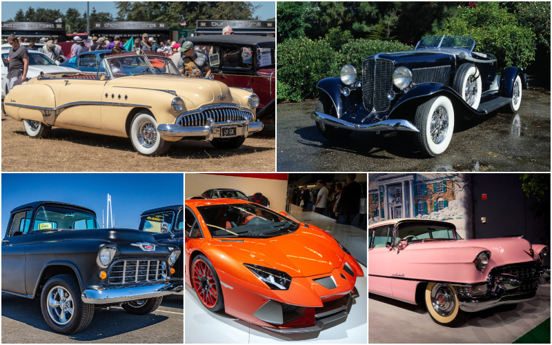 Los autos de lujo que a tus estrellas favoritas les encanta conducir – Parte 2 | Alamy Stock Photo by Hugh Williamson & Motoring Picture Library/National Motor Museum & Brian Welker & VDWI Automotive & Elizabeth Leyden