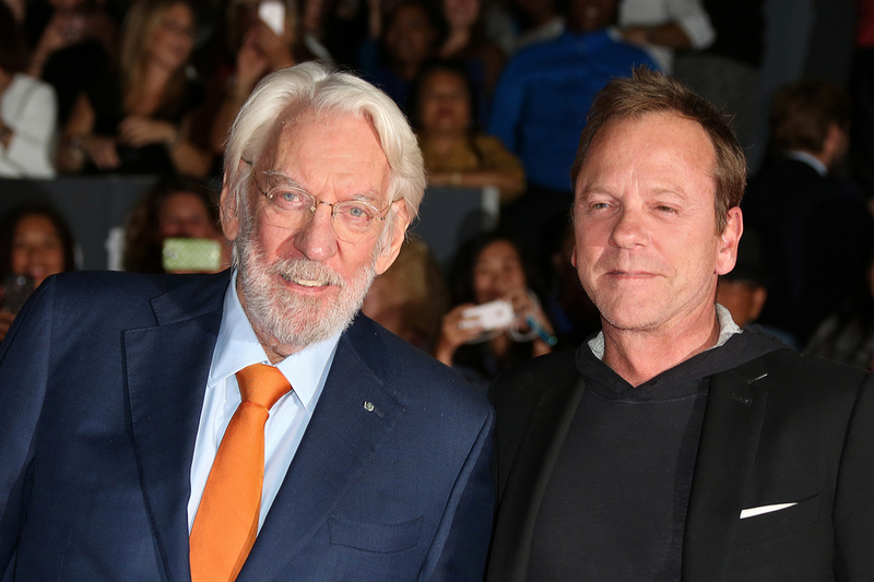 Donald Sutherland y Kiefer Sutherland | Shutterstock